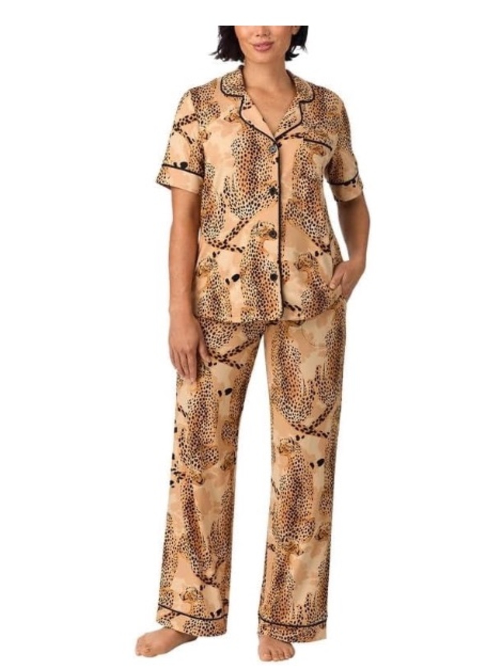NWT Room Service Animal-Print Pajama Set - Picture 2 of 5